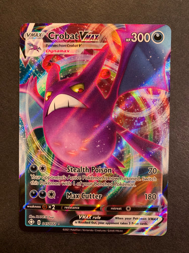 Crobat VMax - 045/072 Full Art Ultra Rare - Shining Fates