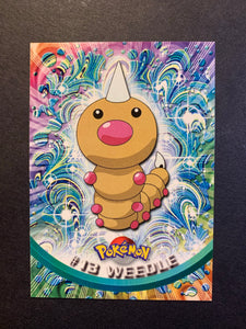 Weedle #13 - Pokemon Topps TV Animation Edition