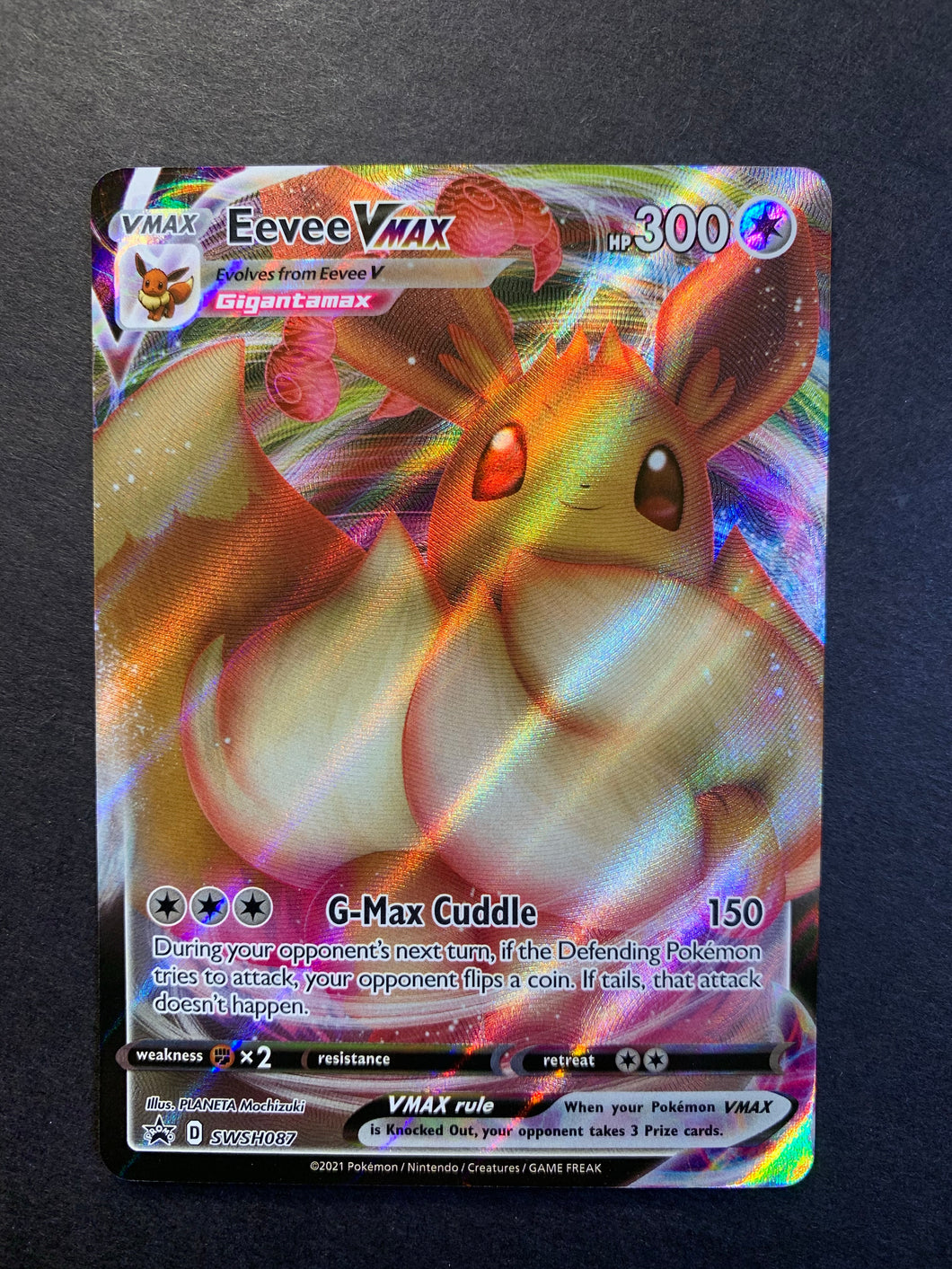 Eevee VMax - SWSH087 Full Art Ultra Rare Promo