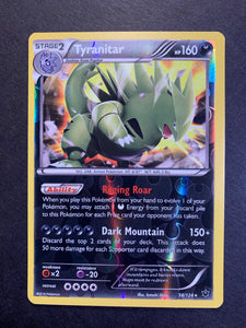 Tyranitar - 56/124 Reverse Holo Rare JAB Games13 Tyranitar - 56/124 Reverse Holo Rare JAB Games13