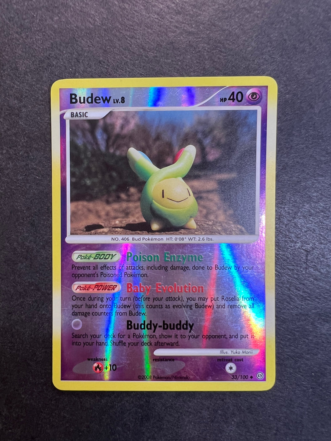 Budew - 33/100 Reverse Holo