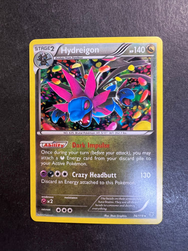 Hydreigon - 74/119 Cosmos Holo Rare Promo