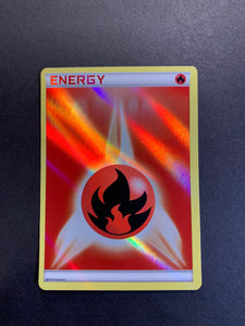 2013 Pokemon Fire Energy - Reverse Holo Foil