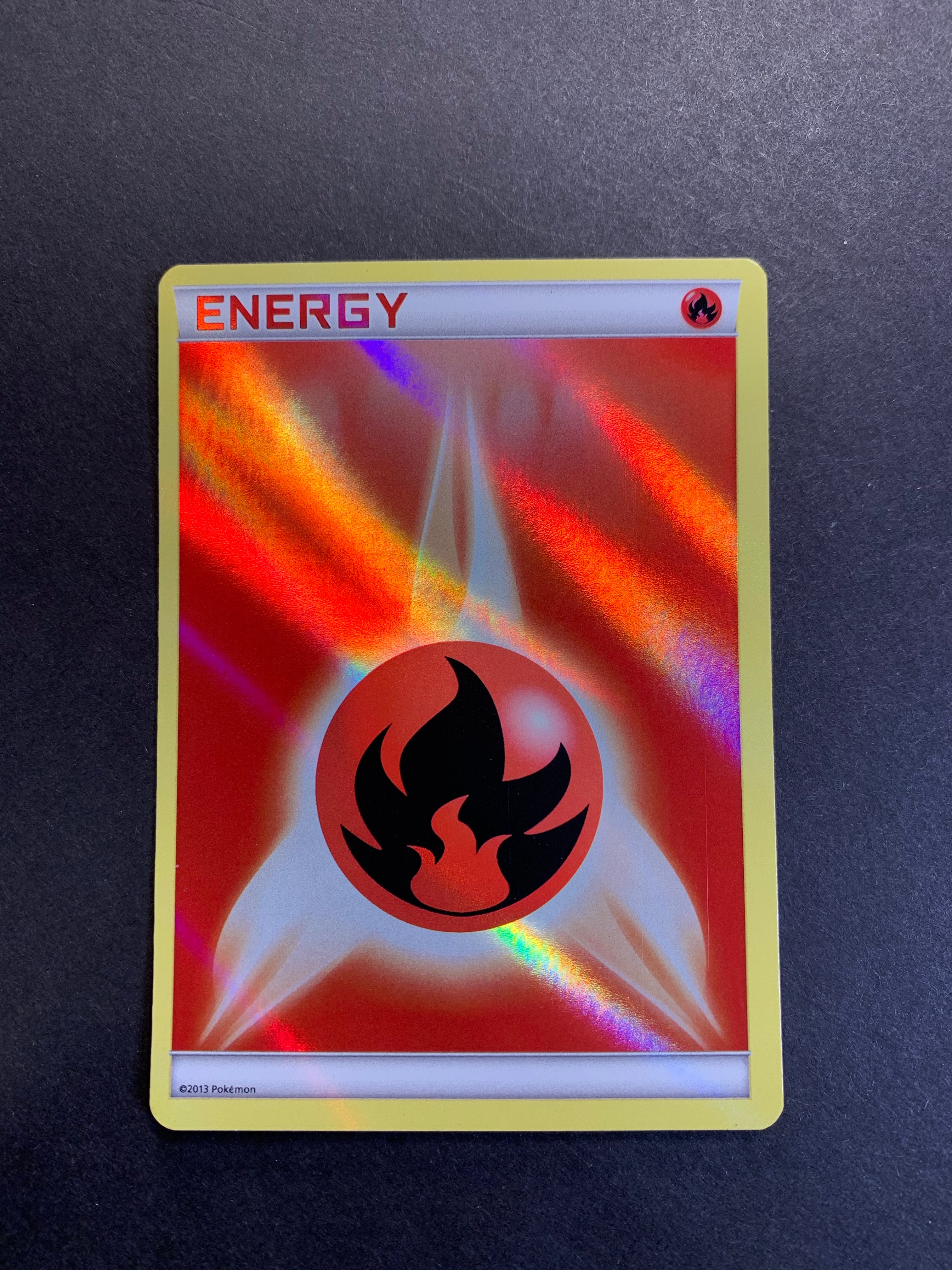 Pokemon Energia De Fogo Fire Energy Reverse Foil Promo Frete