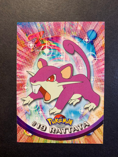 Rattata #19 - Pokemon Topps TV Animation Edition