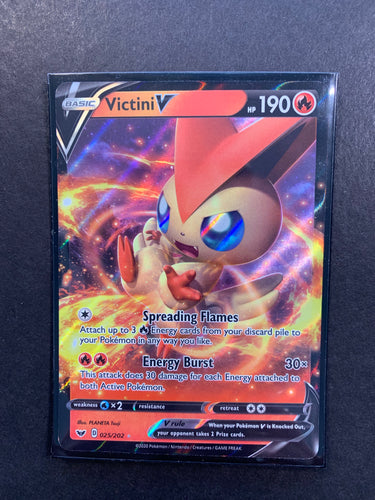 Victini V - 025/202 Ultra Rare - Sword and Shield