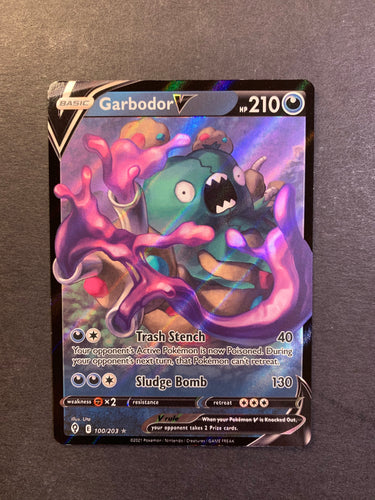 Garbodor V - 100/203 Ultra Rare - Evolving Skies