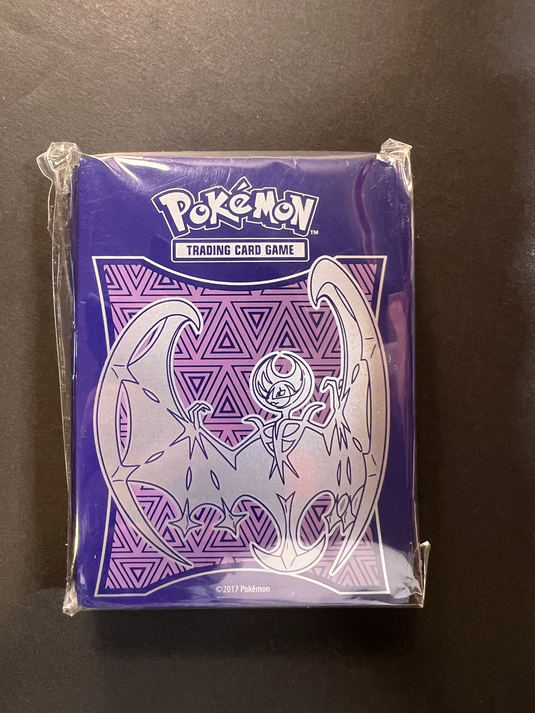 Lunala Sealed Pokemon Sun & Moon Card Sleeves (65 Sleeves)