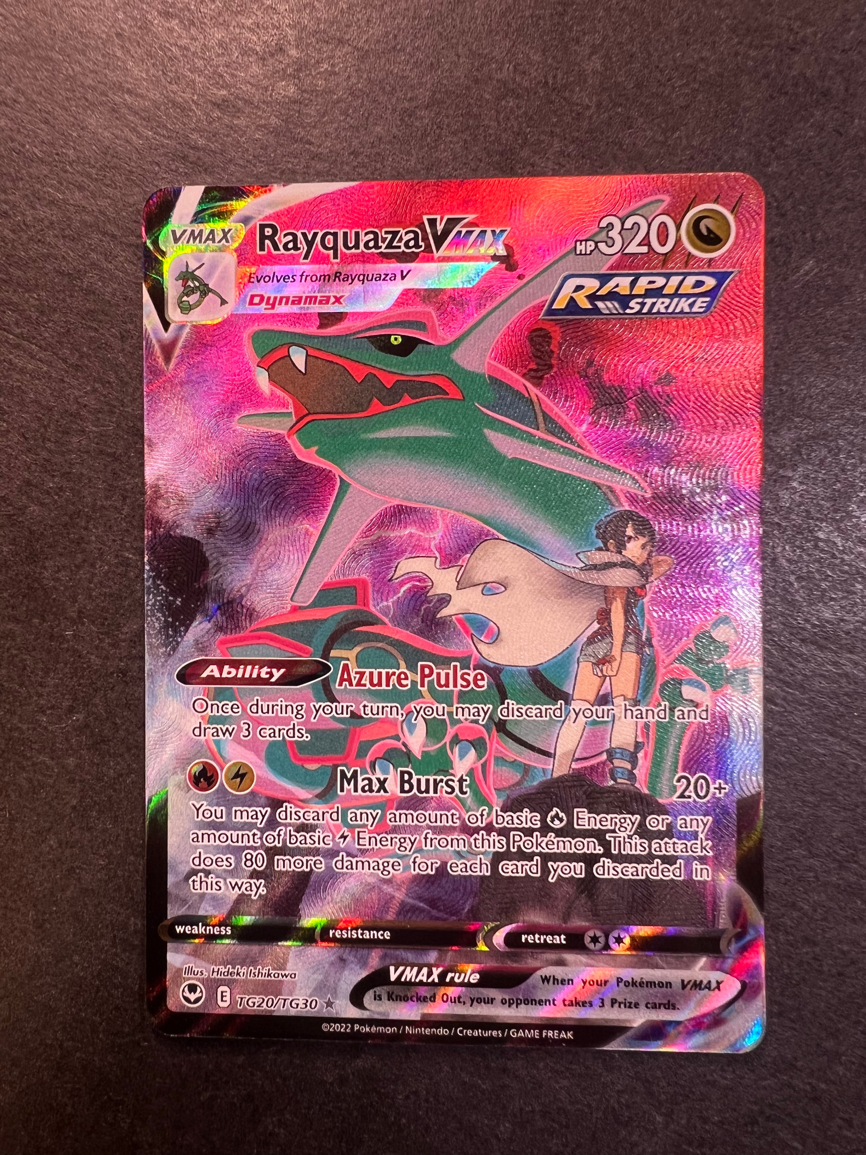 Rayquaza VMax - TG20/TG30 Full Art Ultra Rare - Silver Tempest JAB Games13 Rayquaza VMax - TG20/TG30 Full Art Ultra Rare - Silver Tempest JAB Games13