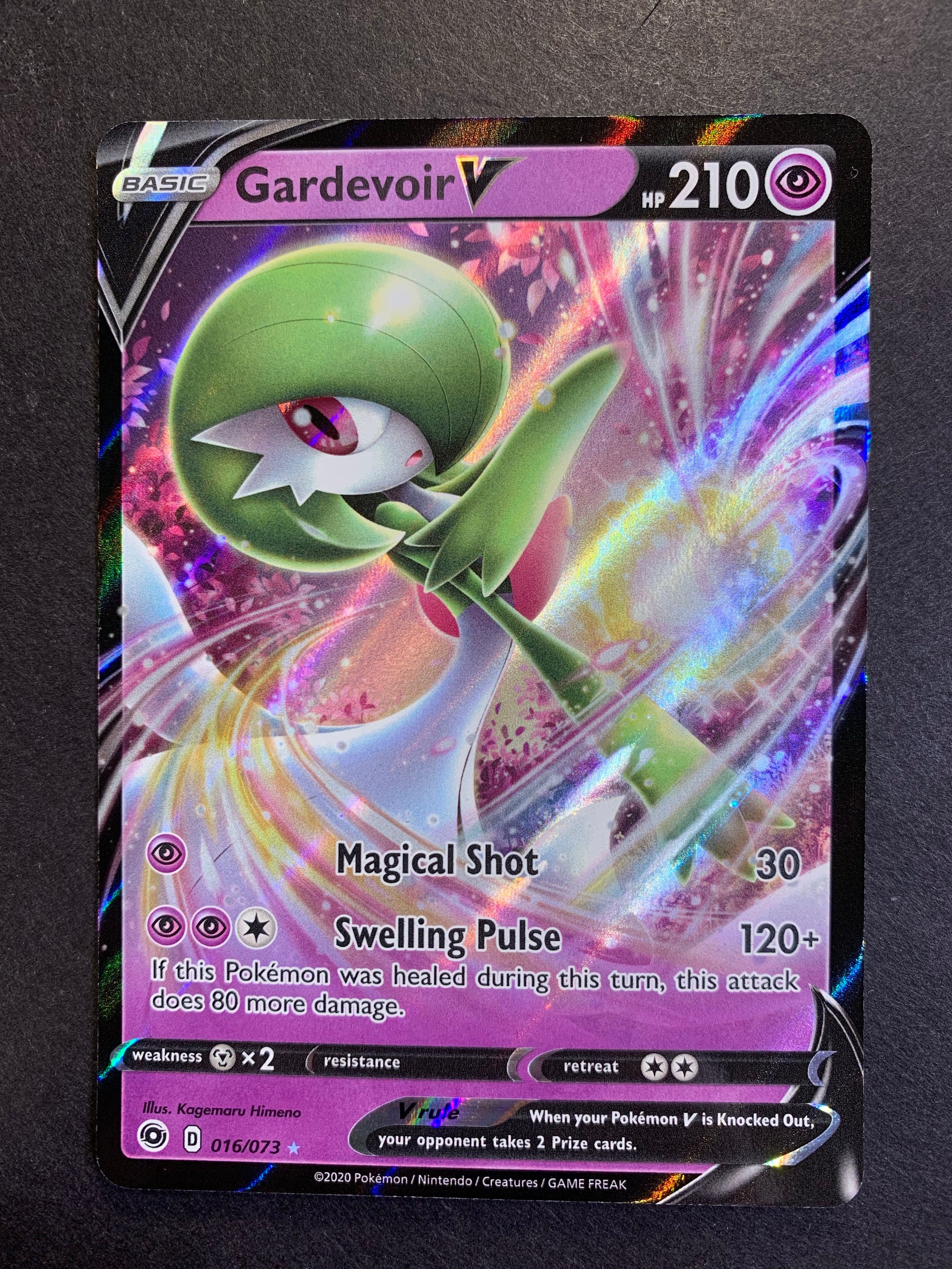 Gardevoir V - 016/073 Ultra Rare - Champion's Path JAB Games13 Gardevoir V - 016/073 Ultra Rare - Champion's Path JAB Games13