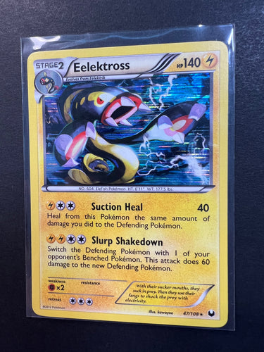 Eelektross - 47/108 Holo Rare - Dark Explorers