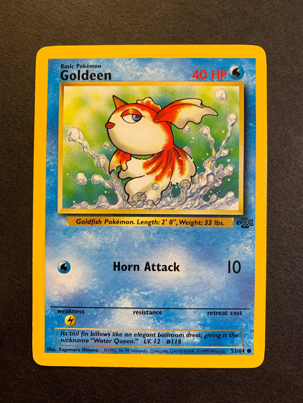 Goldeen - 53/64 Vintage Jungle Set Goldeen - 53/64 Vintage Jungle Set