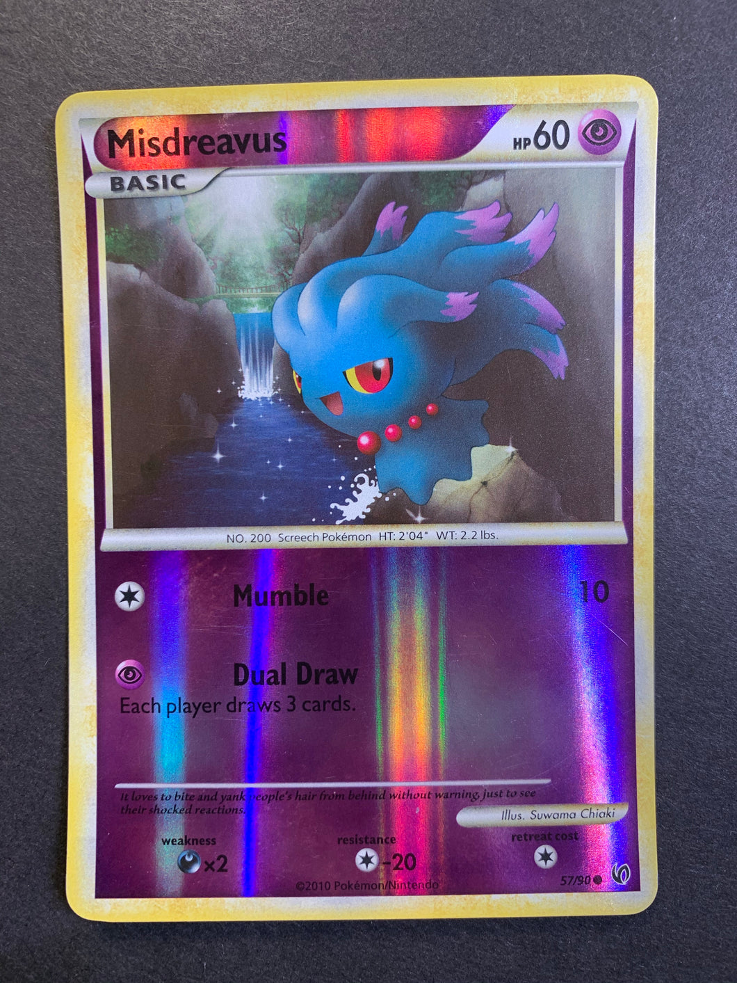 Misdreavus - 57/90 Reverse Holo