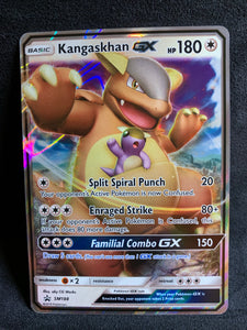 Kangaskhan GX SM188 - Promo Pokemon Card - Oversize Jumbo - Holo Rare NM