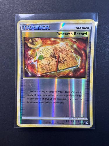 Research Record - 84/95 Reverse Holo Trainer - Call Of Legends