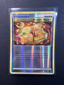 Research Record - 84/95 Reverse Holo Trainer - Call Of Legends