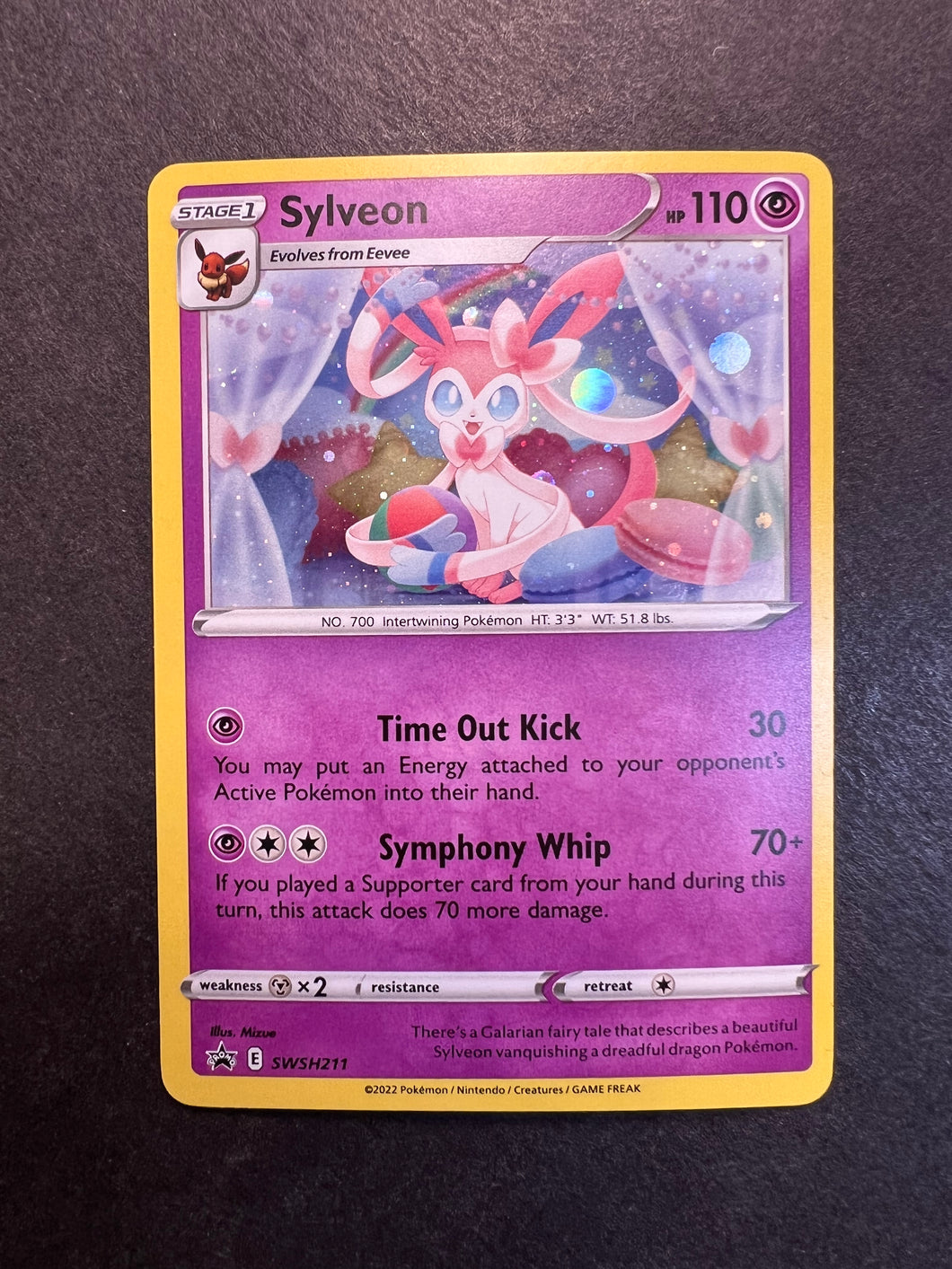 Sylveon - SWSH211 Holo Rare Promo - Astral Radiance JAB Games13 Sylveon - SWSH211 Holo Rare Promo - Astral Radiance JAB Games13