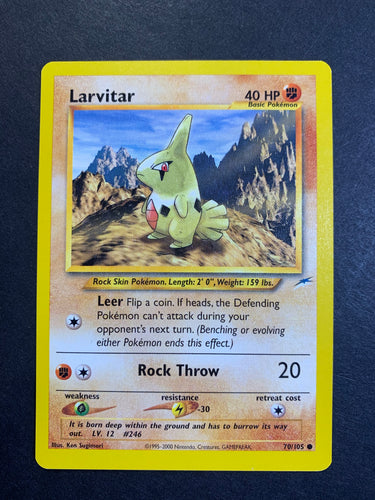 Larvitar - 70/105 Vintage Neo Destiny