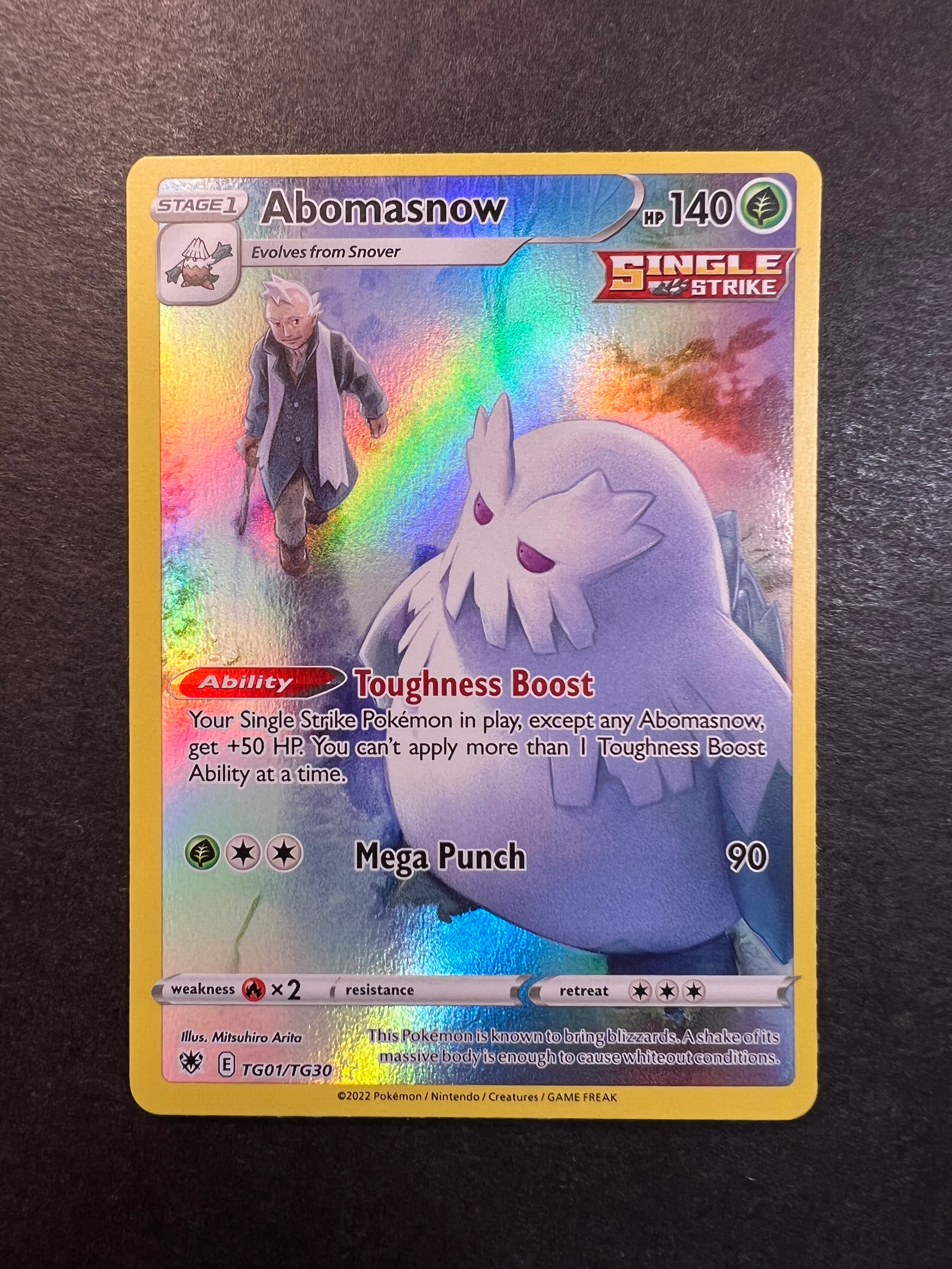 Abomasnow - TG01/TG30 Holo Ultra Rare - Astral Radiance Abomasnow - TG01/TG30 Holo Ultra Rare - Astral Radiance