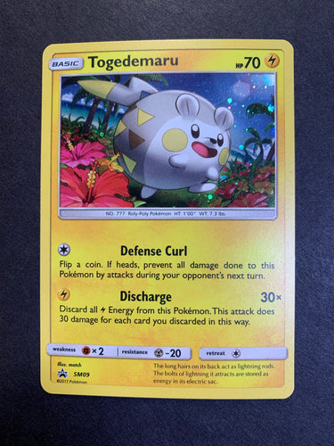 Togedemaru - SM09 Holo Rare Promo