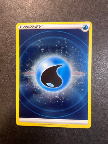 Water Energy - Reverse Holo - Crown Zenith