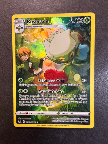 Roserade - TG02/TG30 Holo Ultra Rare - Lost Origin