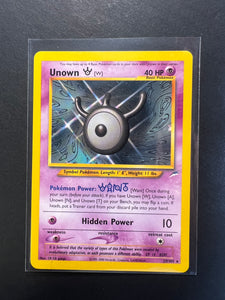 Unown W - 29/105 Non-Holo Rare - Neo Destiny