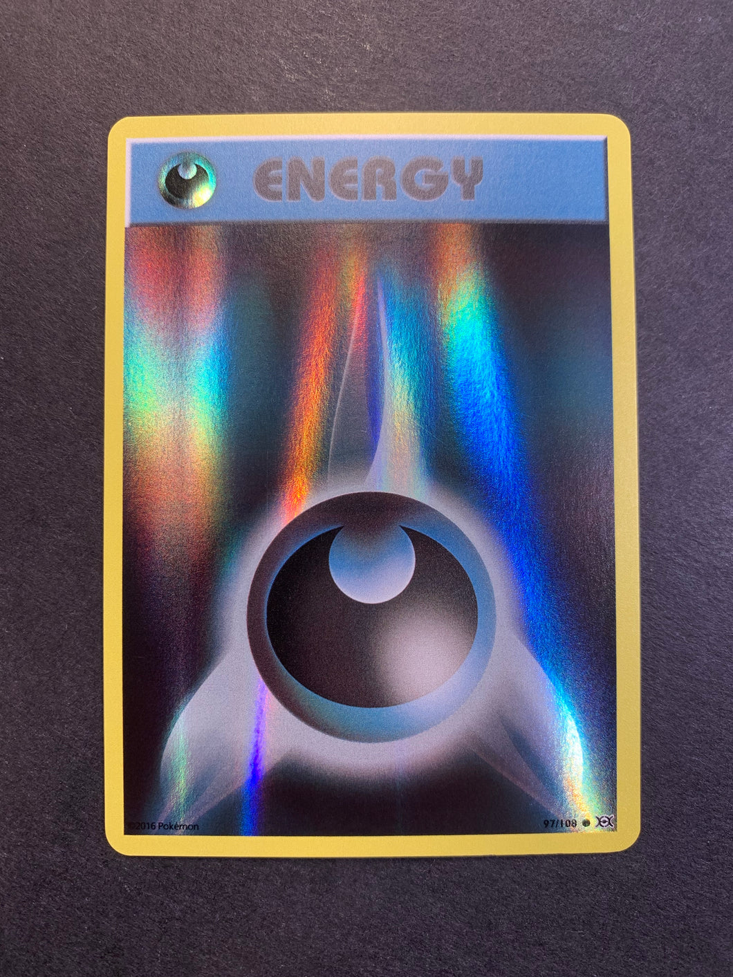 Darkness Energy - 97/108 Reverse Holo - XY Evolutions