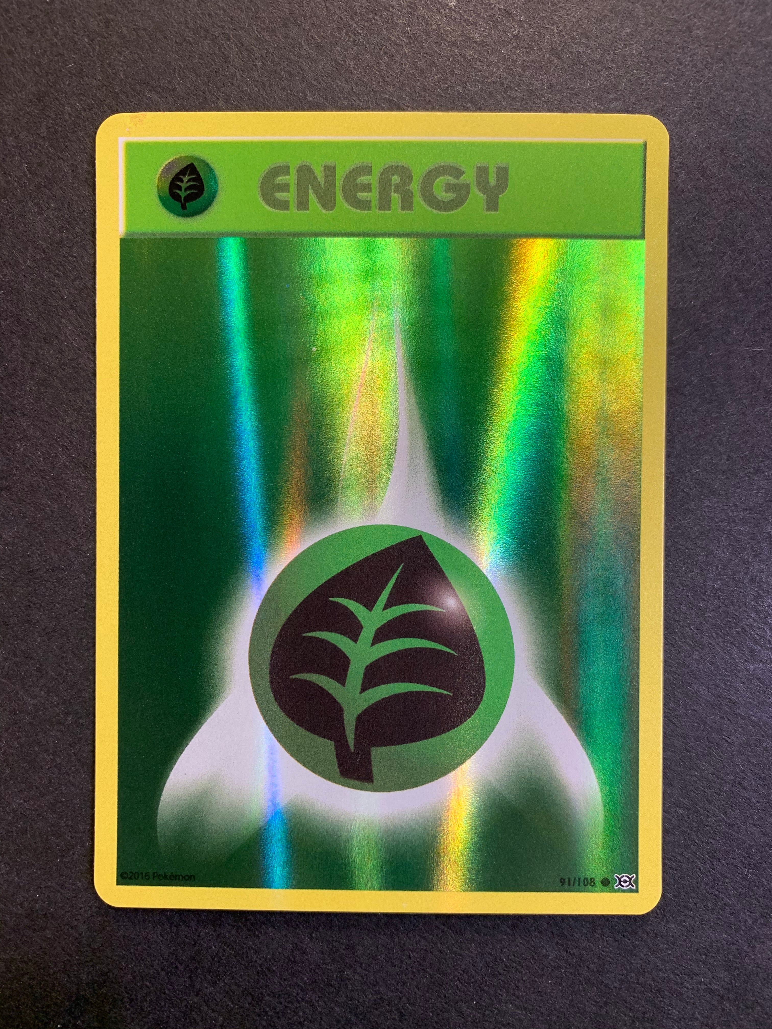 Grass Energy - 91/108 Reverse Holo