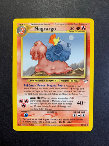 Magcargo - 33/64 Neo Revelation Set