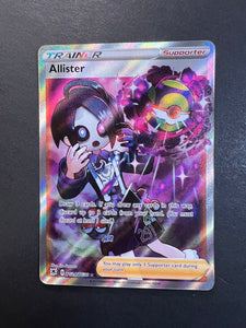 Allister - TG24/TG30 Full Art Ultra Rare Trainer