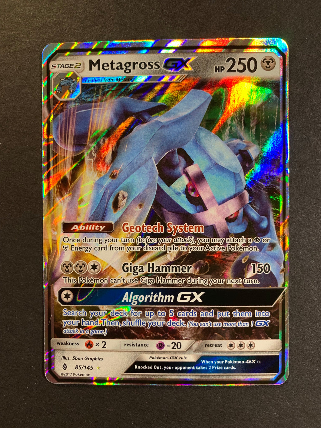 Metagross GX - 85/145 Ultra Rare