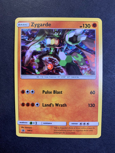 Zygarde - SM15 Holo Rare Promo