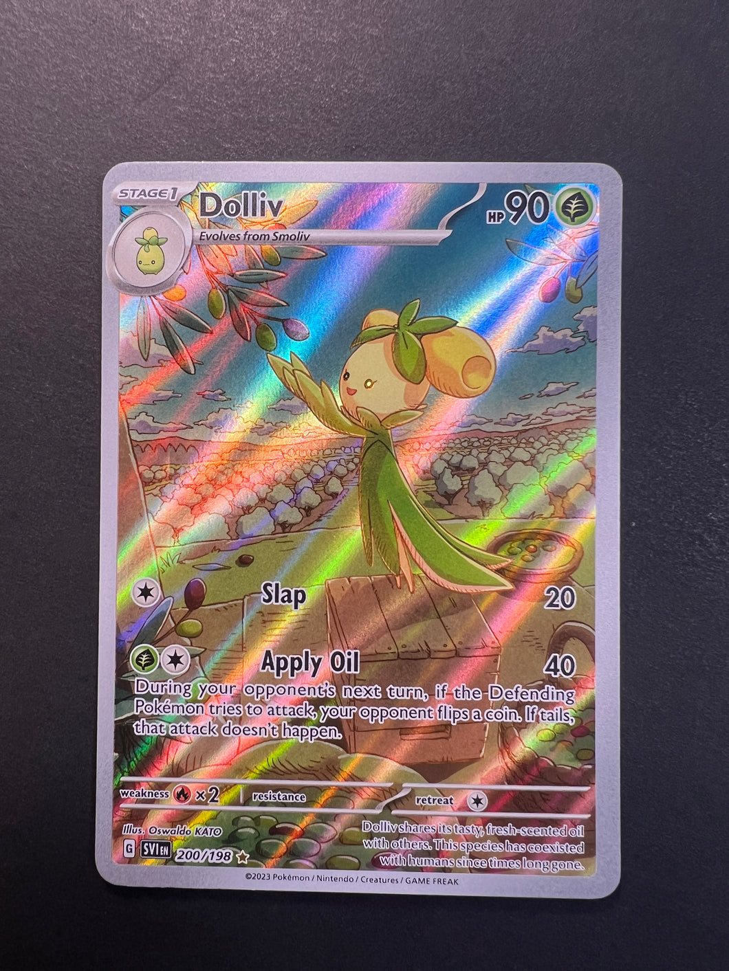 Dolliv - 200/198 Holo Ultra Rare - Scarlet & Violet