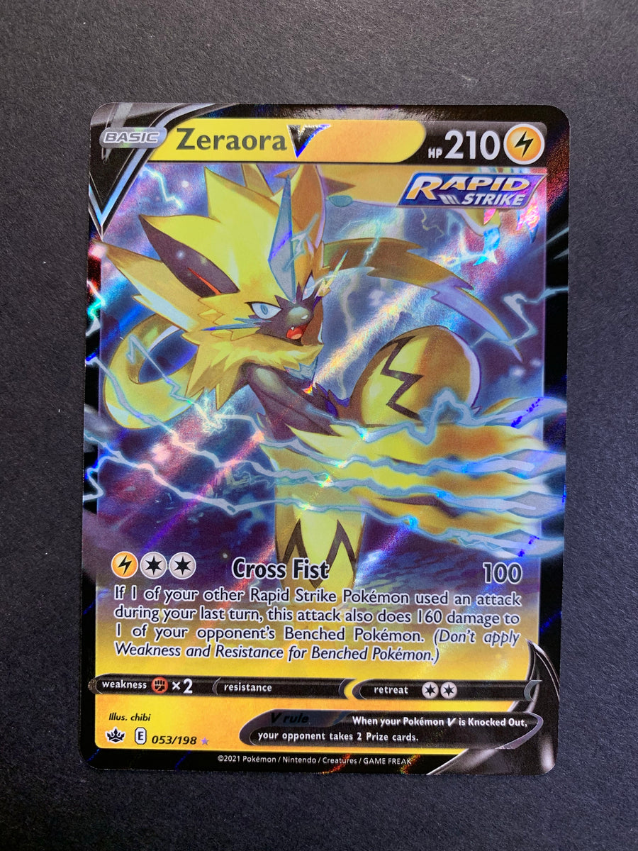 Zeraora V - 053/198 Ultra Rare - Chilling Reign – JAB Games13