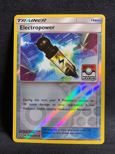 Electropower - 172a/214 Reverse Holo League Promo