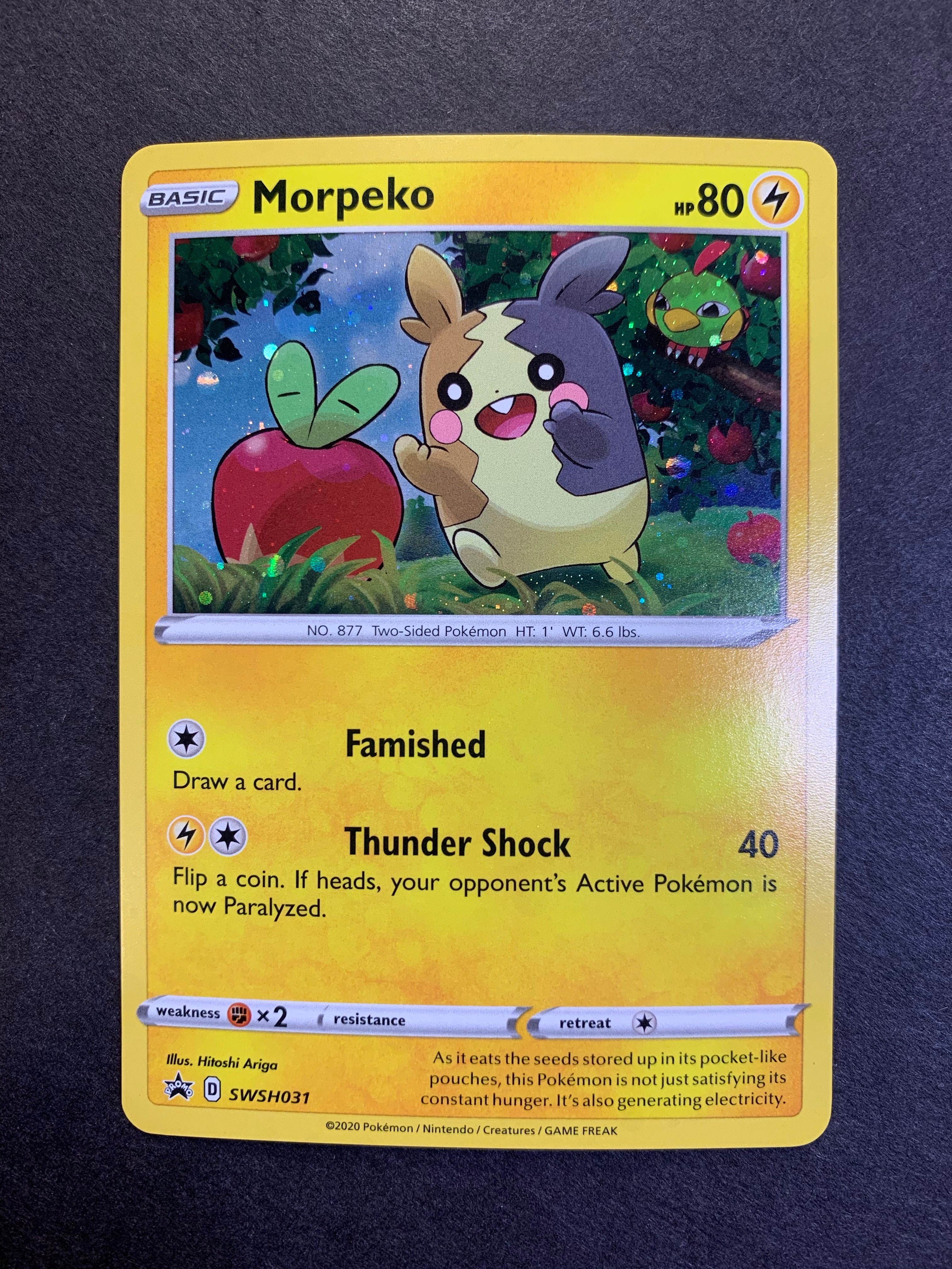 Morpeko - SWSH031 Holo Rare Promo – JAB Games13