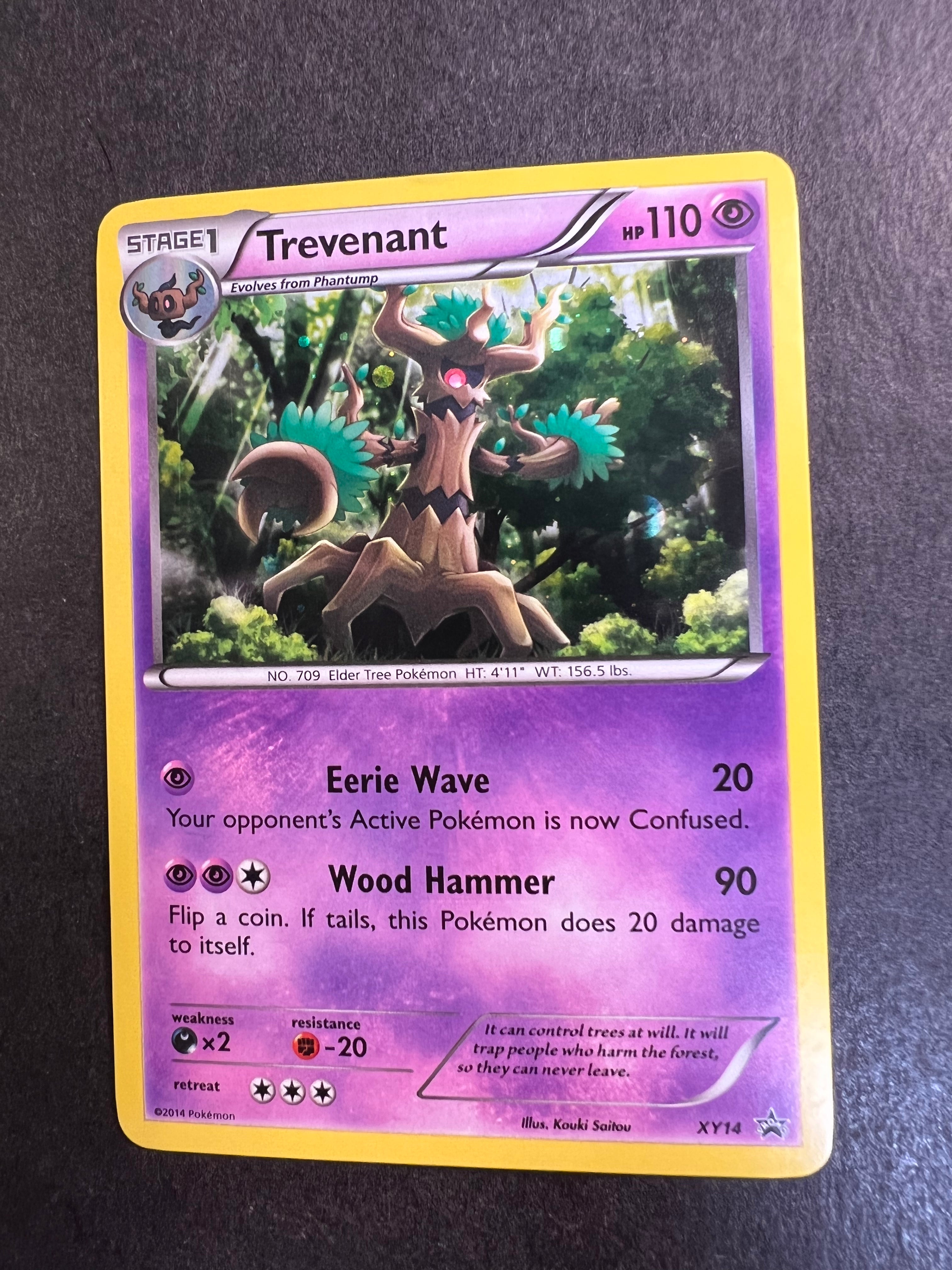 Trevenant - XY14 Holo Rare Promo JAB Games13 Trevenant - XY14 Holo Rare Promo JAB Games13