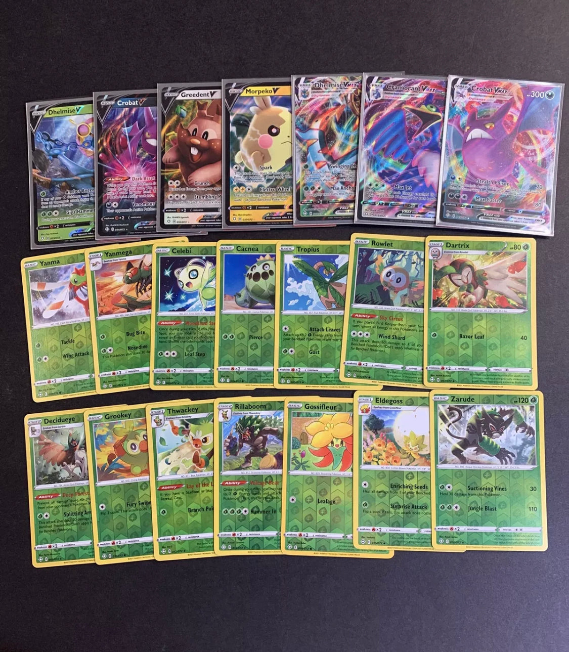 Pokmon Rare Holo´s and Non Holo´s Cards Collection #24 Total Cards