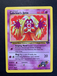 Sabrina’s Jynx - 57/132 Vintage Gym Challenge