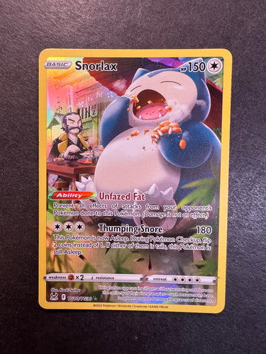 Snorlax - TG10/TG30 Holo Ultra Rare - Lost Origin