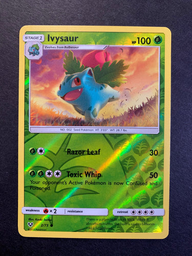 Ivysaur - 2/73 Reverse Holo - Shining Legends