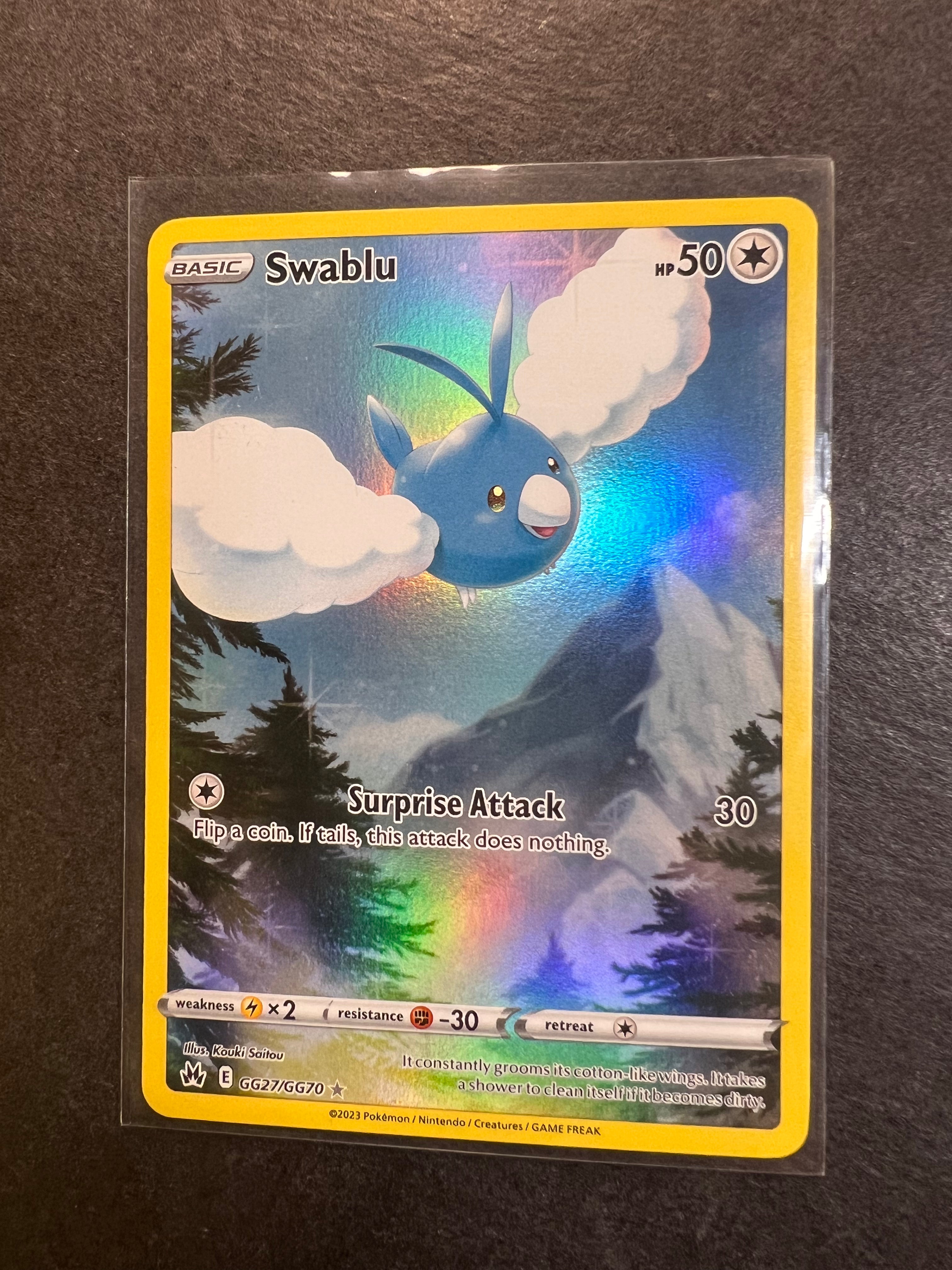 Swablu - GG27/GG70 Holo Ultra Rare