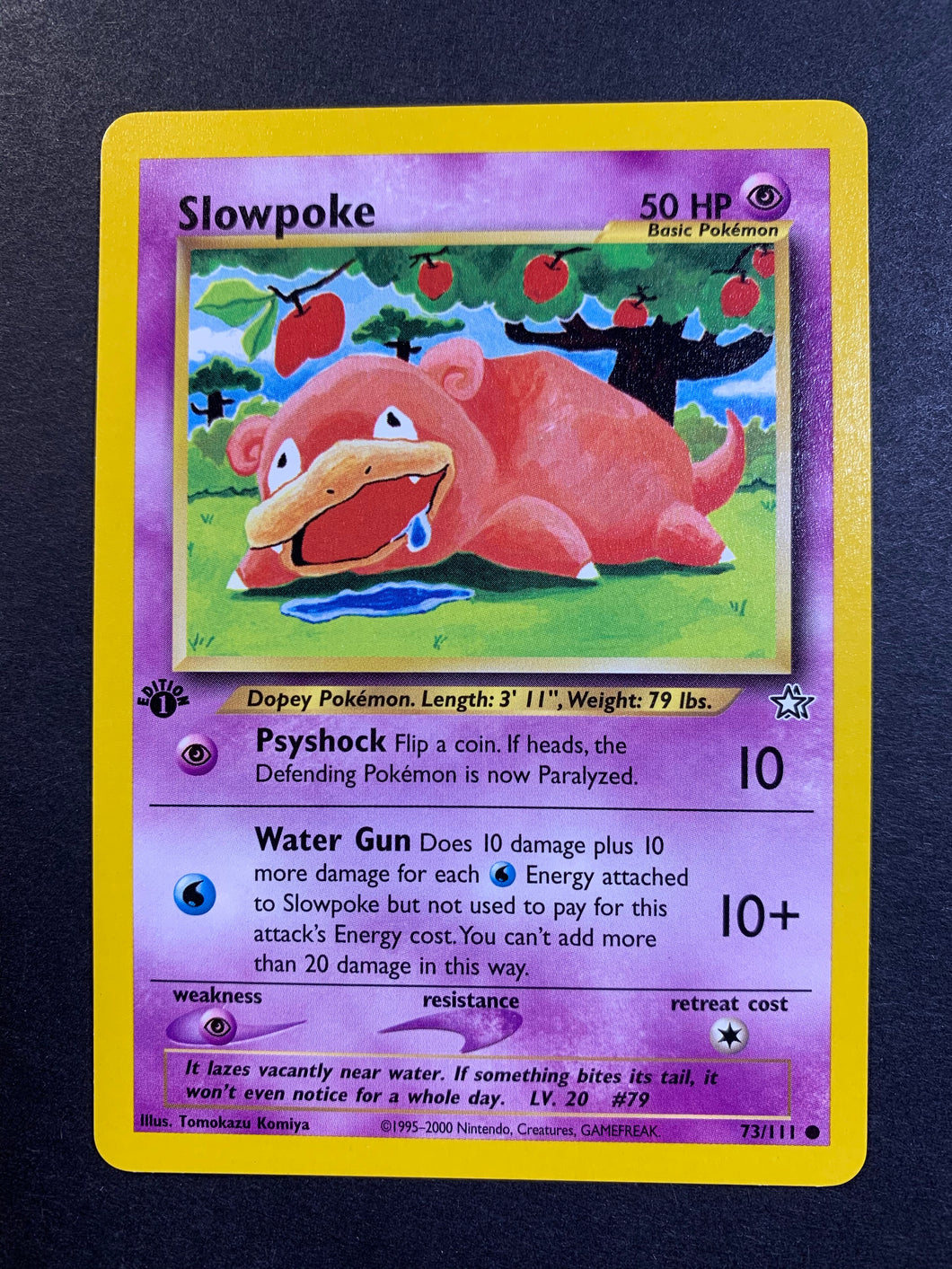 Slowpoke 1st Edition