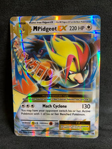 pokemon mega pidgeot card Mega M Pidgeot EX - 65/108 Ultra Rare