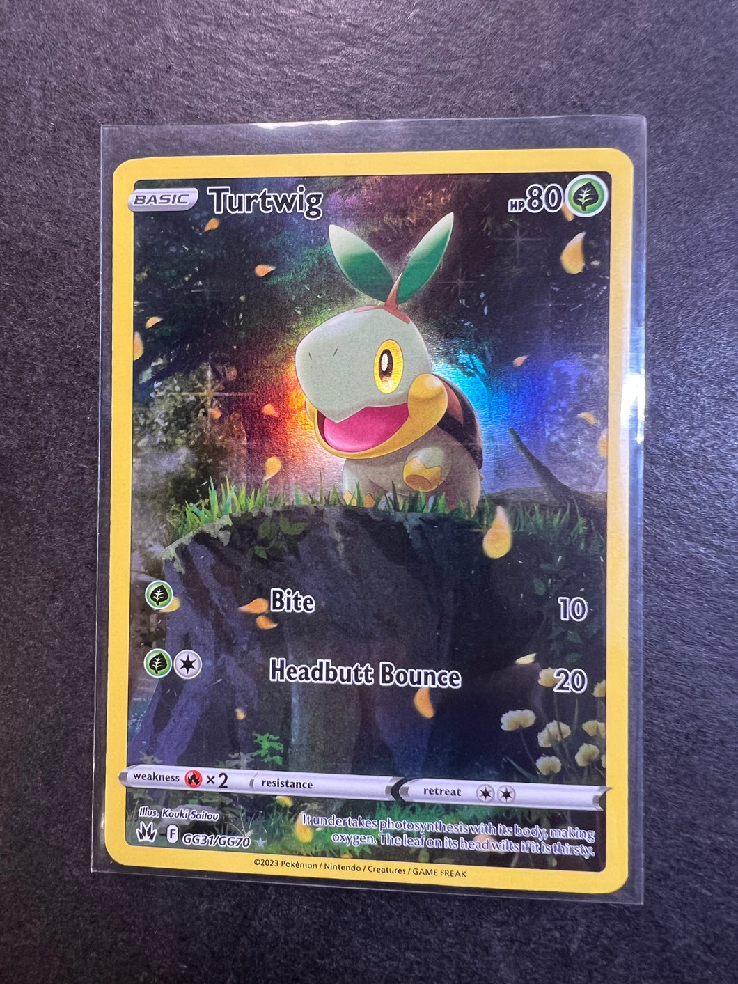 Turtwig - GG31/GG70 Holo Ultra Rare - Crown Zenith