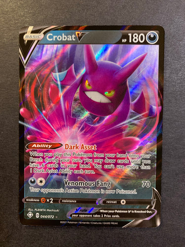 Crobat V - 044/072 Ultra Rare - Shining Fates