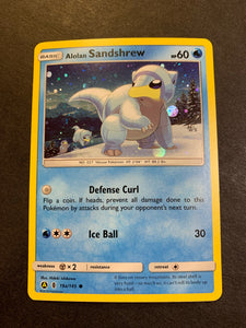 all sandshrew pokemon cards Pokemon - Alolan Sandshrew - 19/145