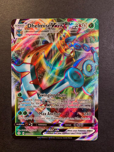 Dhelmise VMax - 010/072 Full Art Ultra Rare - Shining Fates