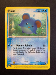 Marill - 68/100 non-Holo Common - EX Sandstorm Set JAB Games13 Marill - 68/100 non-Holo Common - EX Sandstorm Set JAB Games13